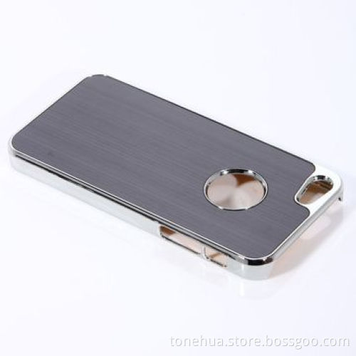 Luxury Brushed Aluminum Chrome Hard Cover for Apple iPhone 5/5S